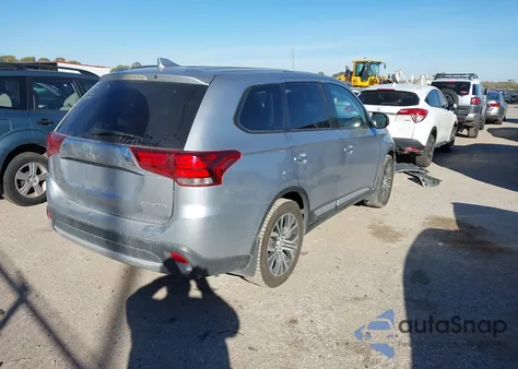 2017 Mitsubishi Outlander Es from USA, damaged, VIN JA4AD2A34HZ030357